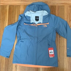 NWT North Face Waterproof rain jacket